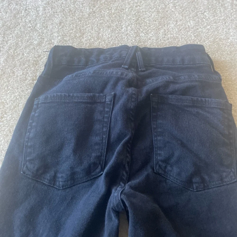 Good‎ American Good Legs black high waist skinny jeans. Women size 00/24